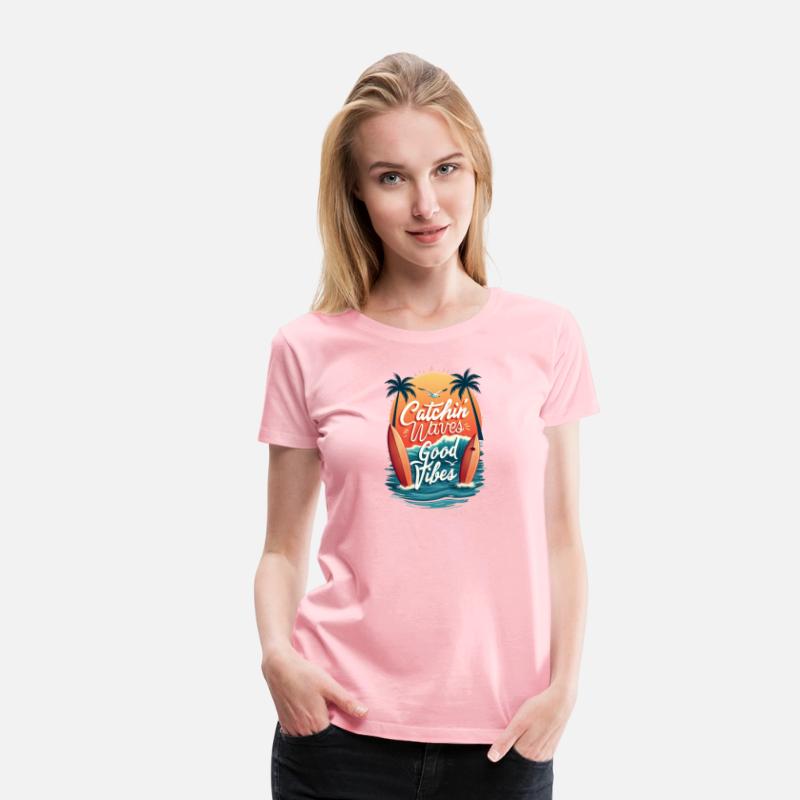 Catchin' Waves Surf Tee
