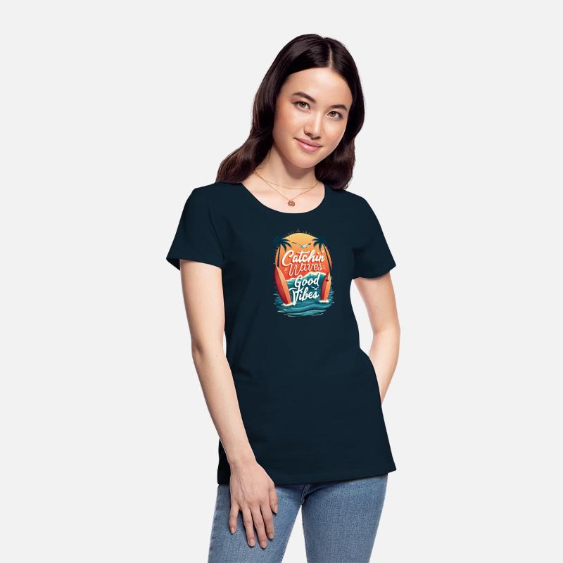 Catchin' Waves Surf Tee