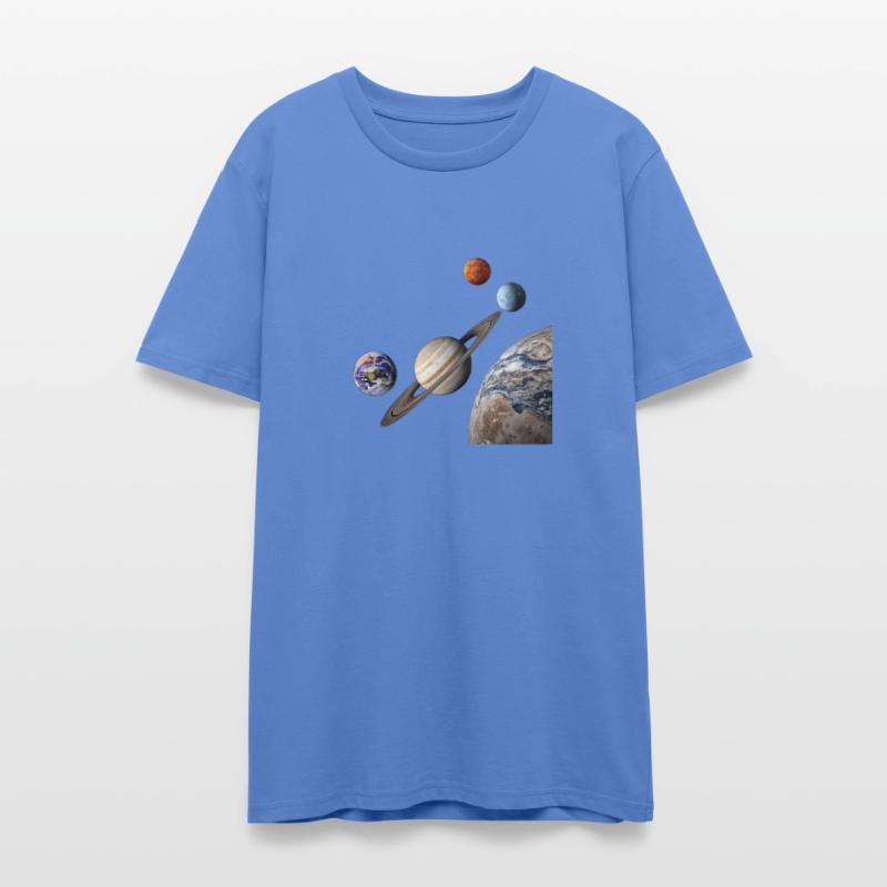Celestial Planetary System Illustration