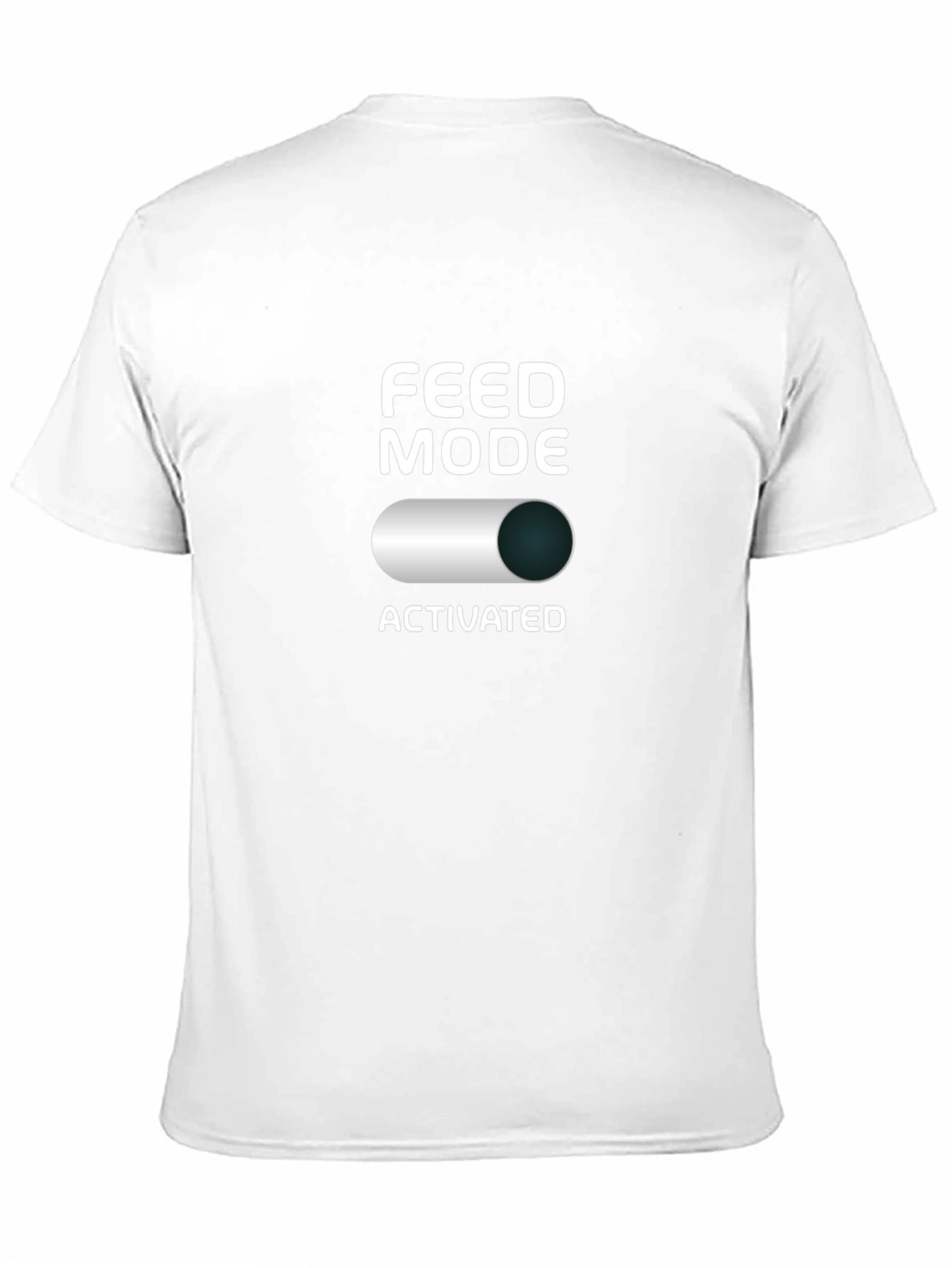 Feed Mode Activated Black T-Shirt