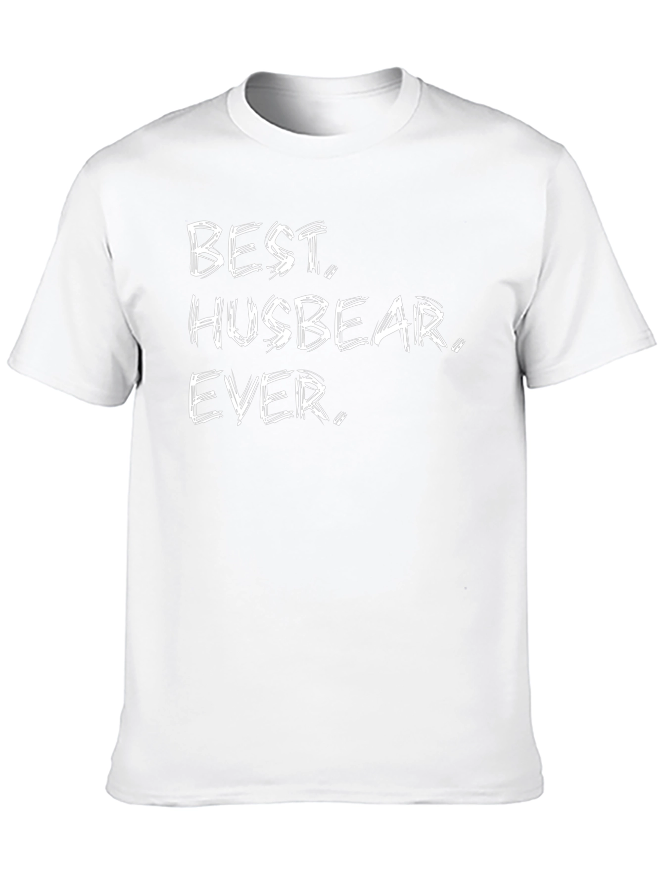 Best Husbear Ever Black T-Shirt