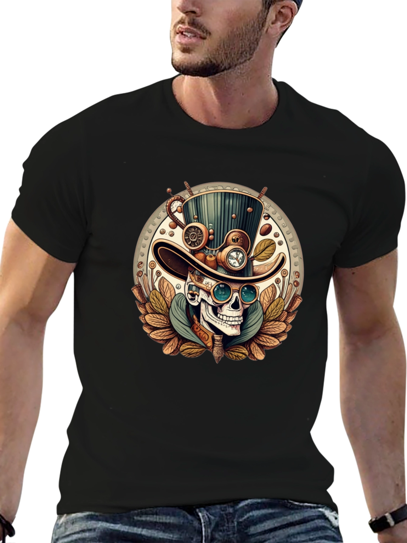 Steampunk Skull Tee
