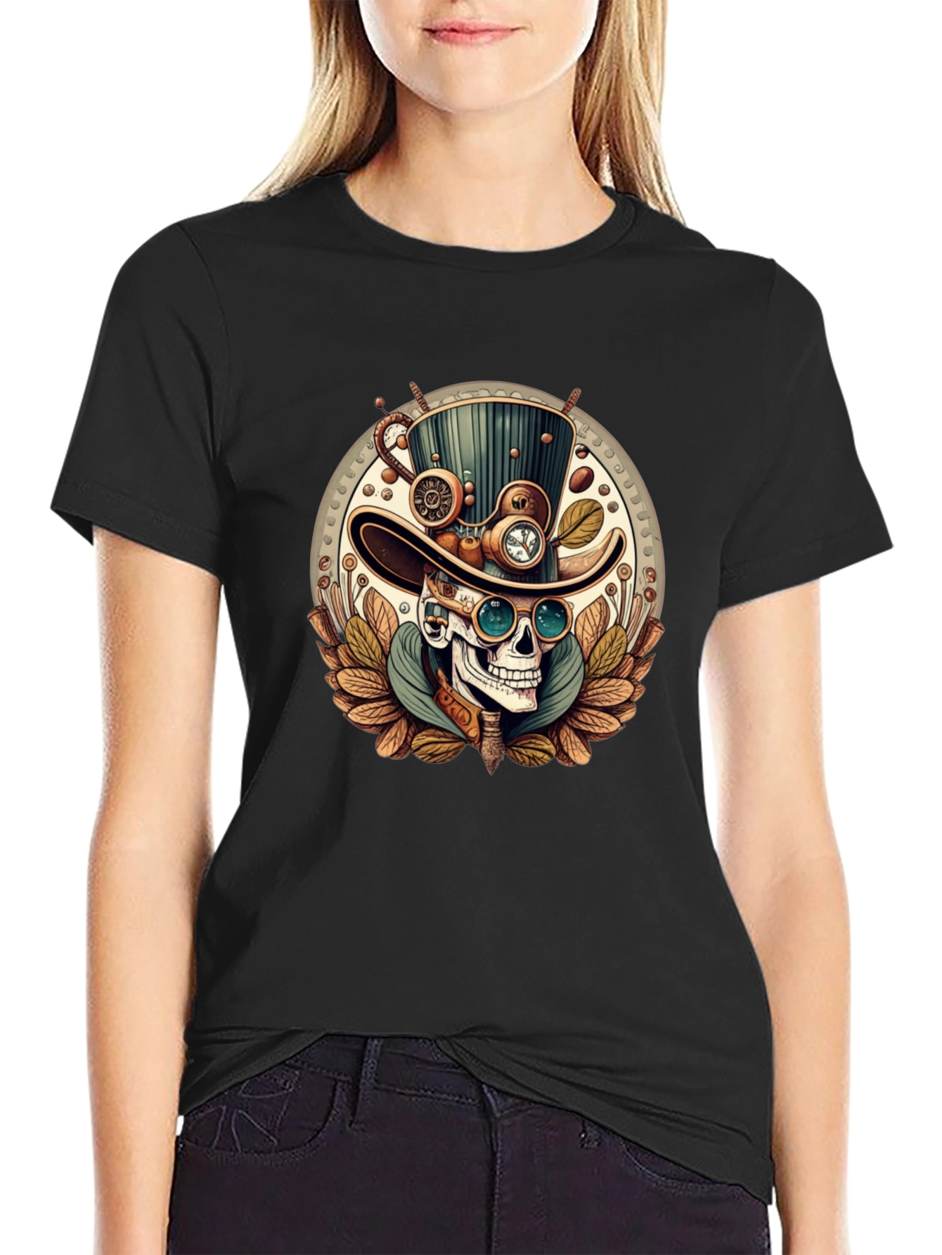 Steampunk Skull Tee