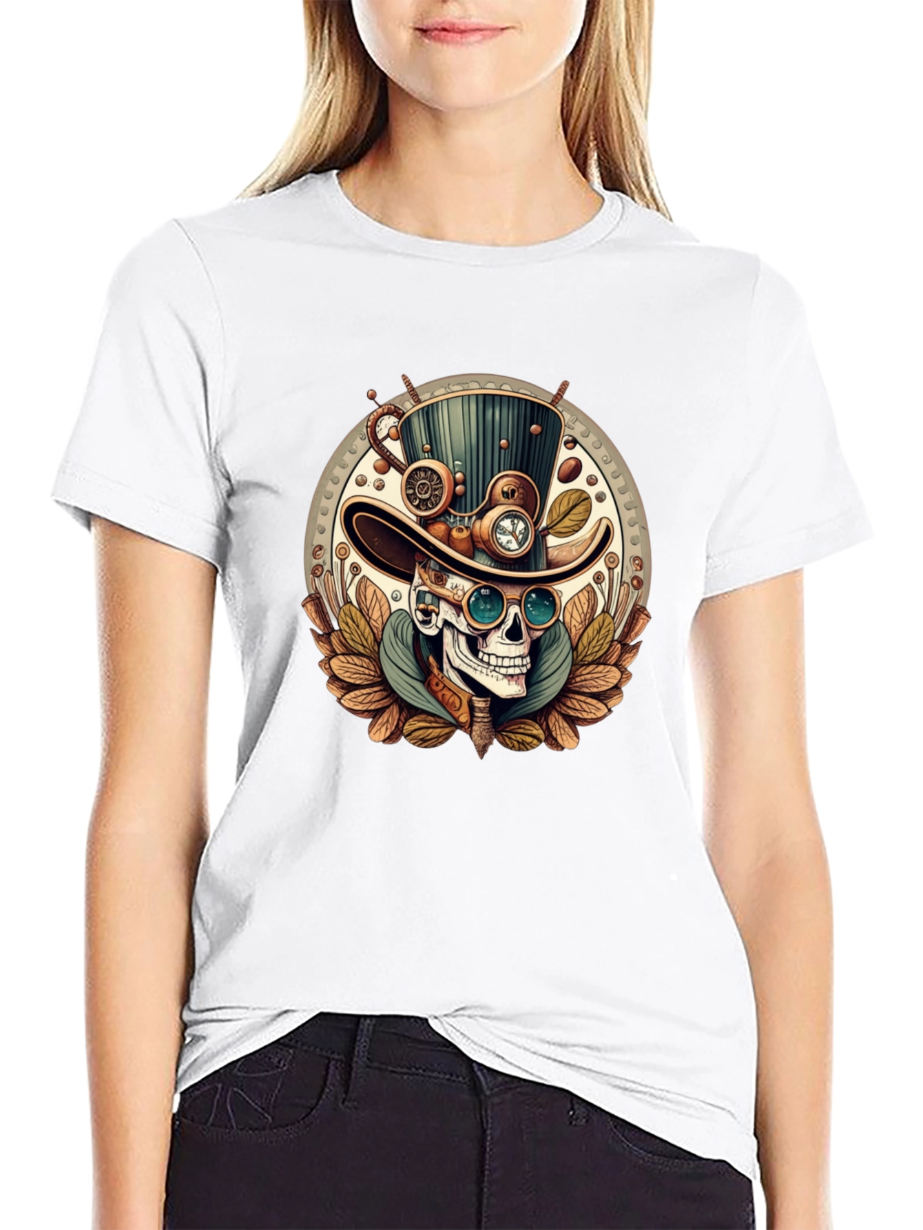 Steampunk Skull Tee