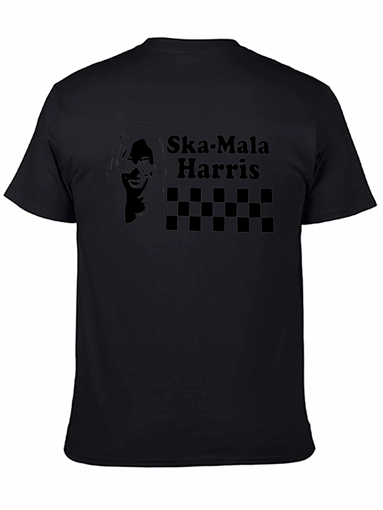 Ska-Mala Harris Black Graphic Tee