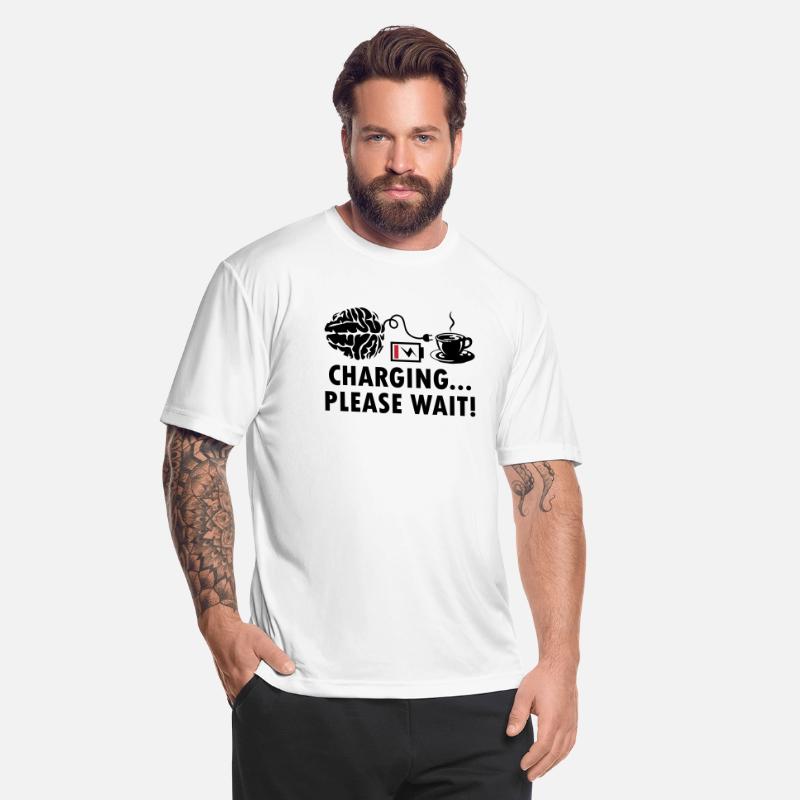 Charging Coffee Please Wait