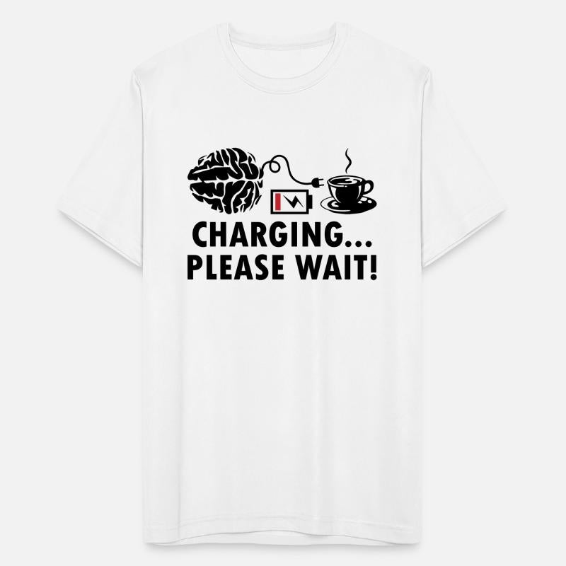 Charging Coffee Please Wait