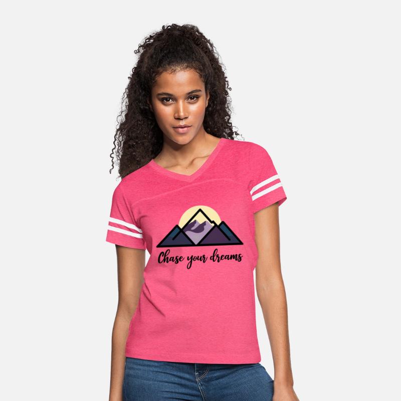 Chase Your Dreams Minimalist Mountain