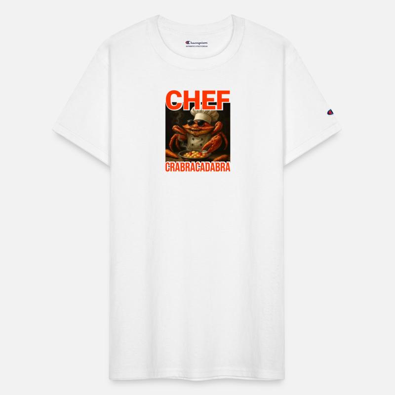Chef Crabracadabra T-Shirt - Meme Magic Crab Chef