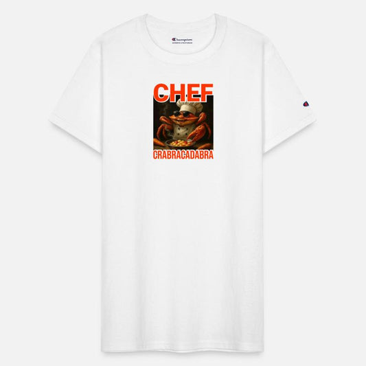 Chef Crabracadabra T-Shirt - Meme Magic Crab Chef