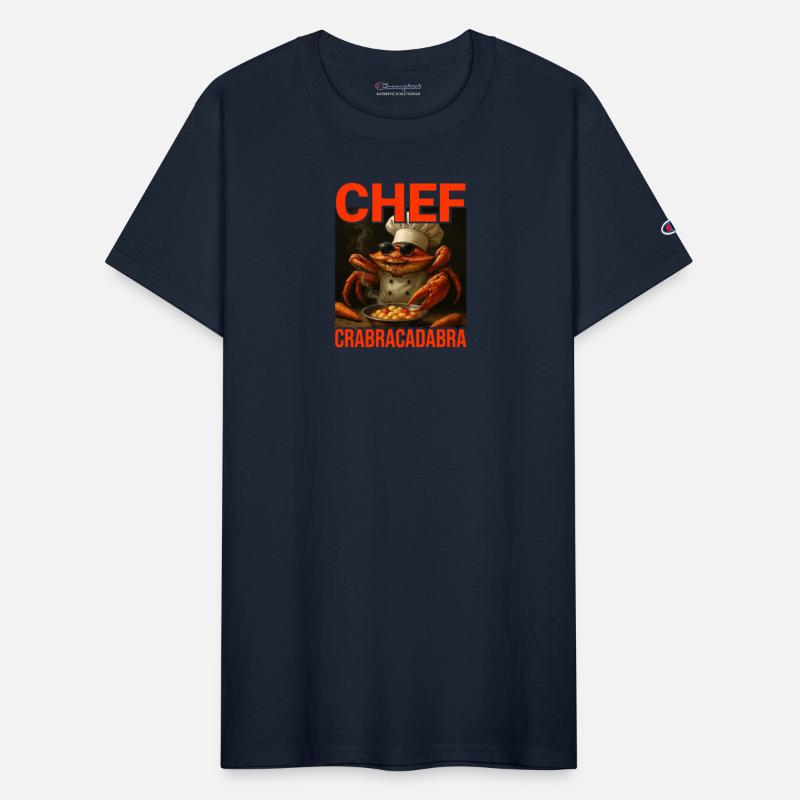 Chef Crabracadabra T-Shirt - Meme Magic Crab Chef