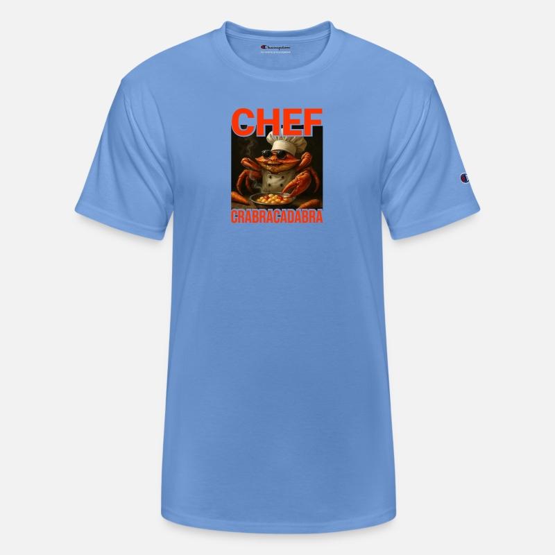 Chef Crabracadabra T-Shirt - Meme Magic Crab Chef