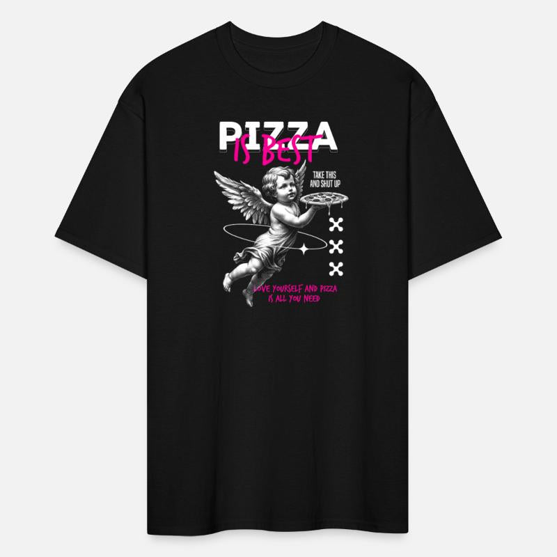 Cherub Angel Cupid Vintage Pizza is Best
