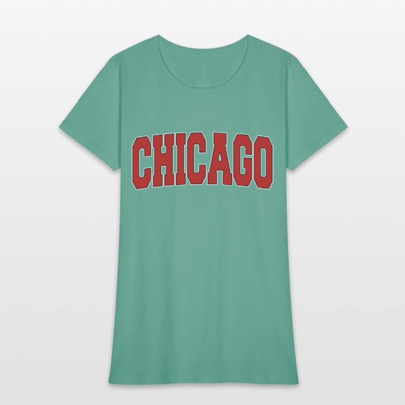 Chicago Il Illinois Varsity Style Usa Sports