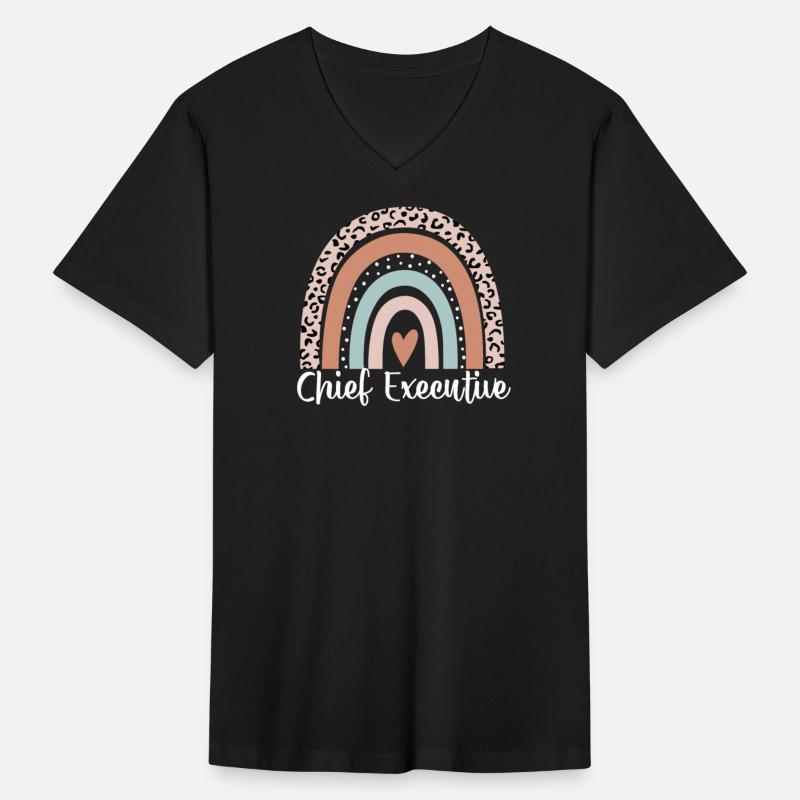Chief Executive Rainbow Leopard Funny Chief