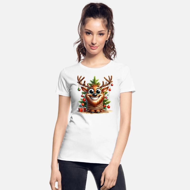 Christmas Merry Christmas For Gift Funny Reindeer