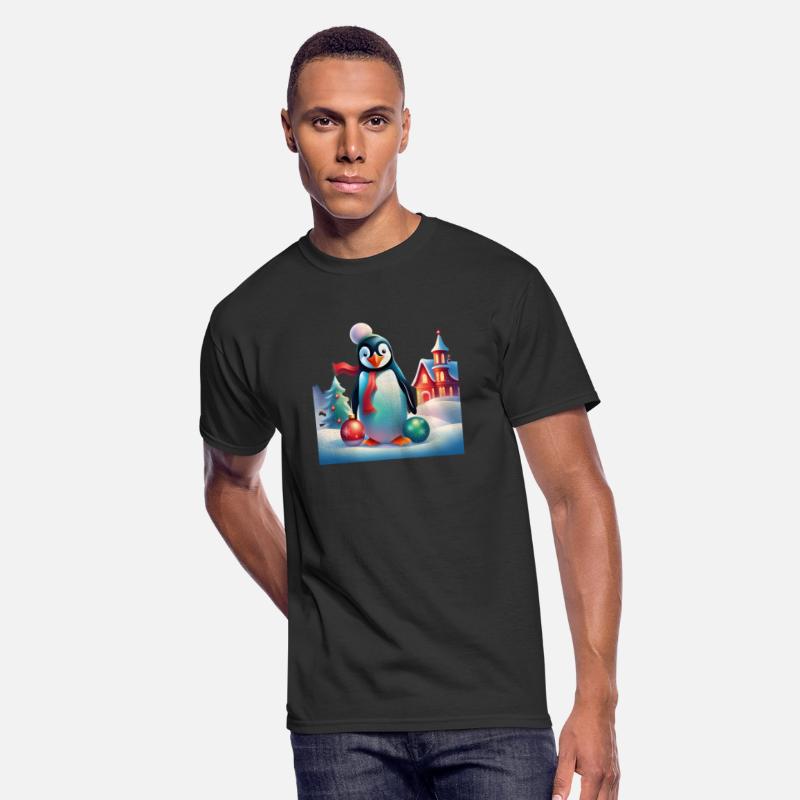 Christmas Merry Christmas For Gift Penguin Snowman