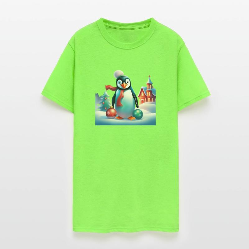 Christmas Merry Christmas For Gift Penguin Snowman