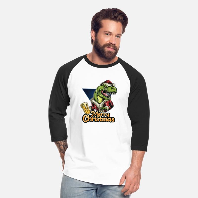 christmas santa claus T-rex dinosaur