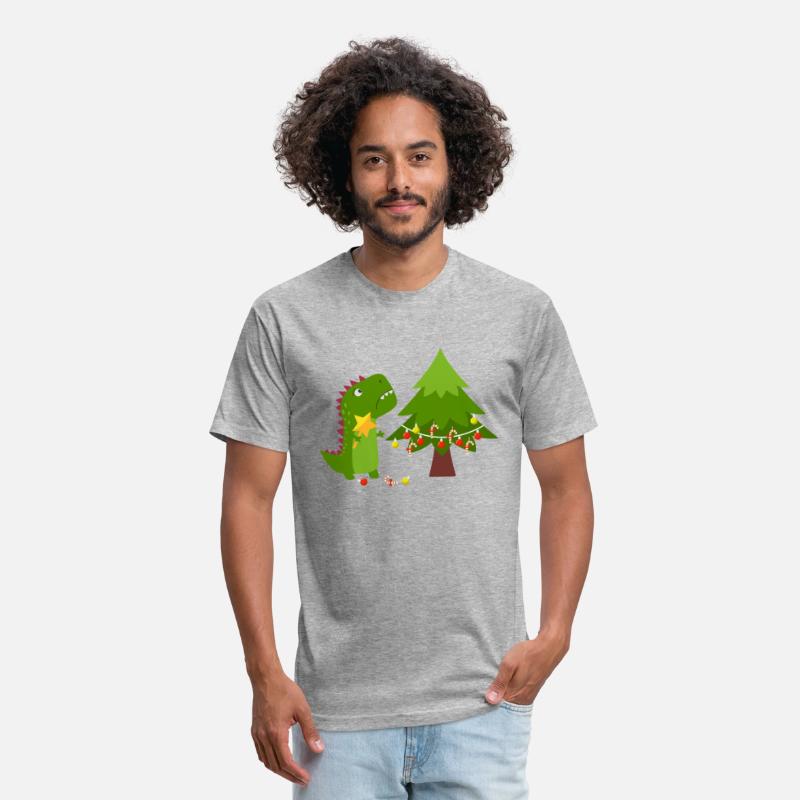 Christmas T-Rex Dinosaur can't open X-mas gifts