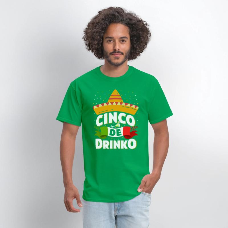 Cinco de Drinking Mexico Drink Party Fan