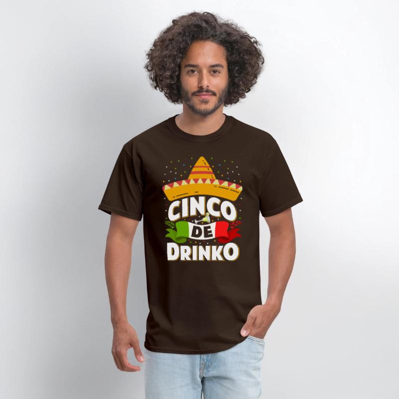 Cinco de Drinking Mexico Drink Party Fan