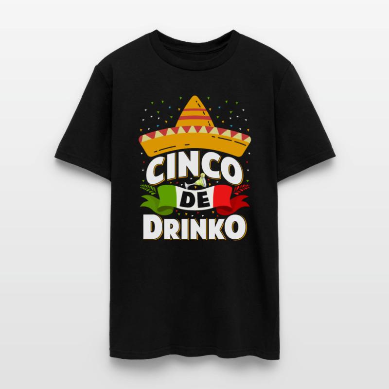 Cinco de Drinking Mexico Drink Party Fan