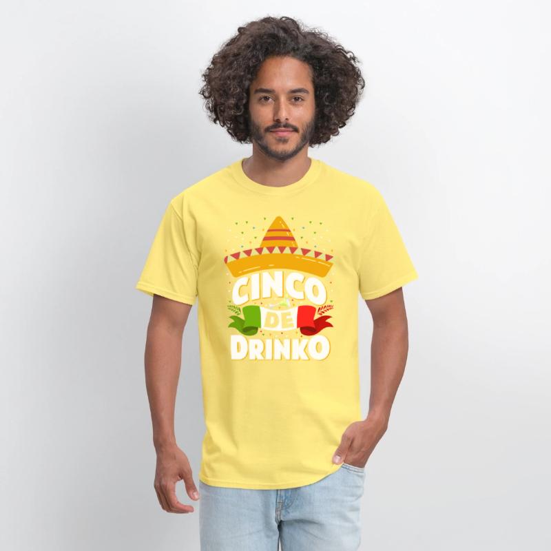 Cinco de Drinking Mexico Drink Party Fan