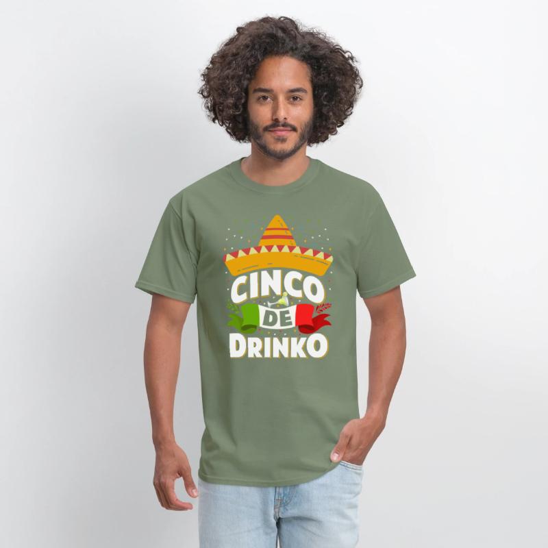 Cinco de Drinking Mexico Drink Party Fan