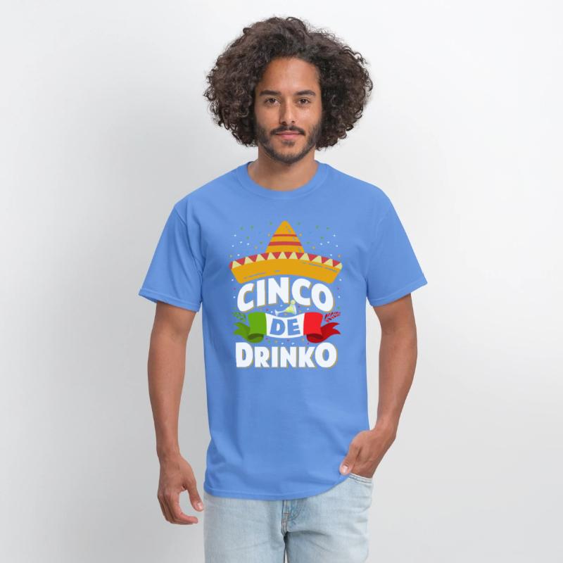 Cinco de Drinking Mexico Drink Party Fan