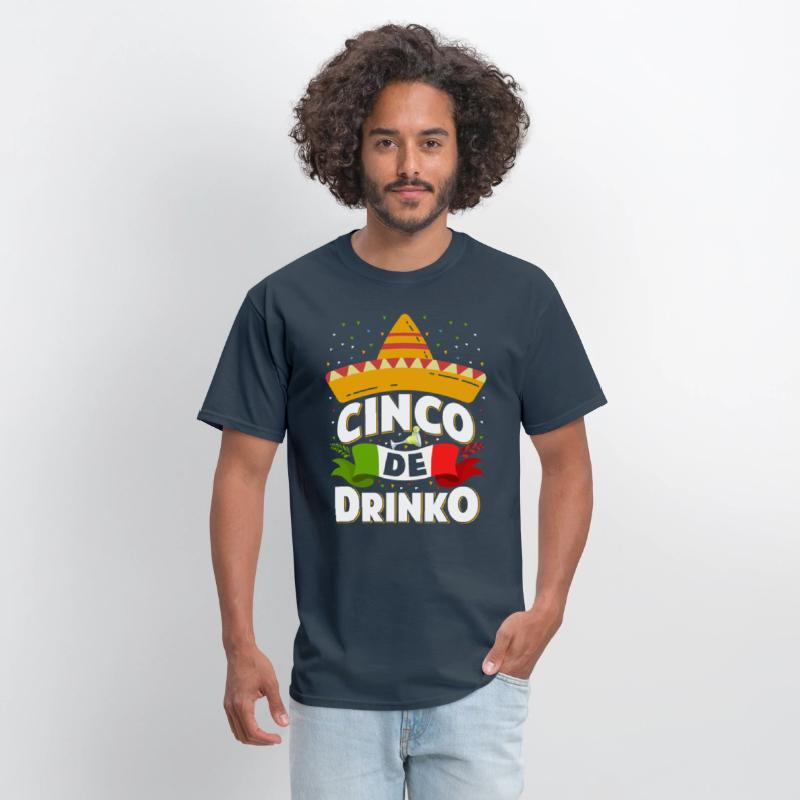 Cinco de Drinking Mexico Drink Party Fan