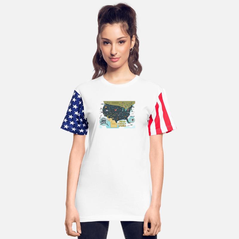 City United States Of America World Map Travel