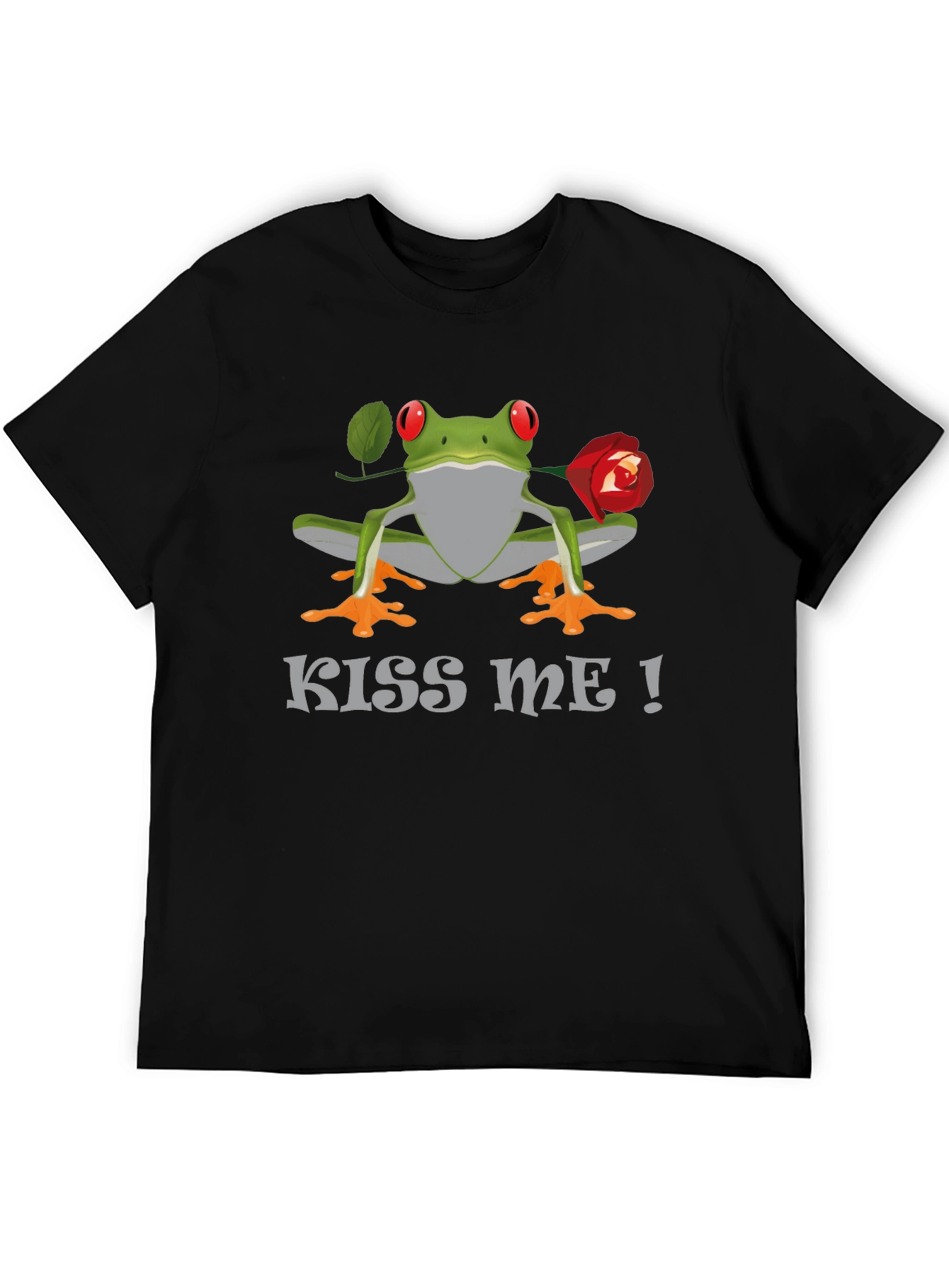 Kiss Me Frog T-Shirt - Funny Animal Tee