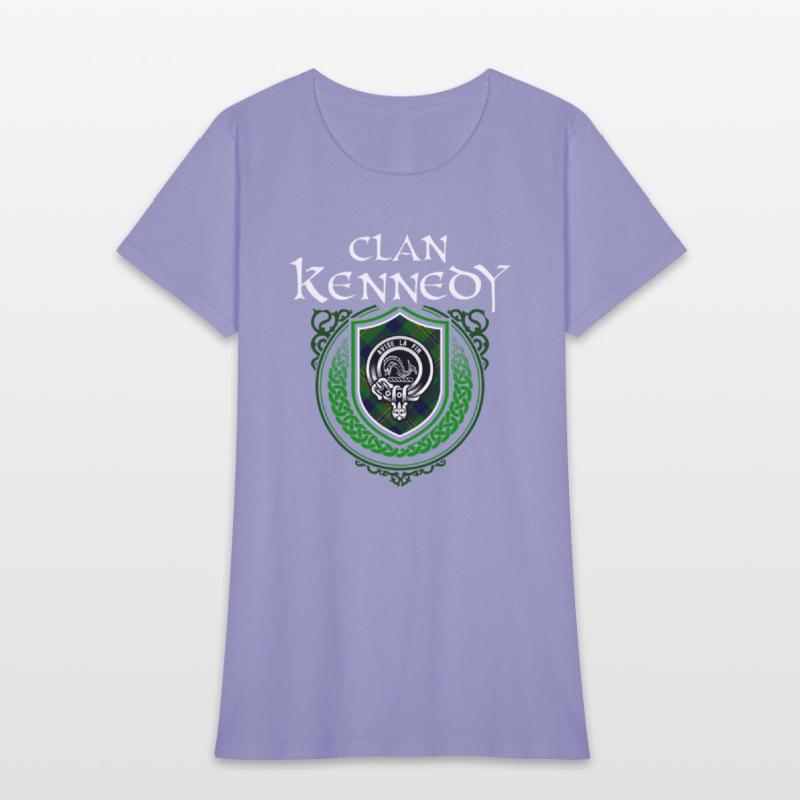 Clan Kennedy Scottish Crest Badge and Tartan