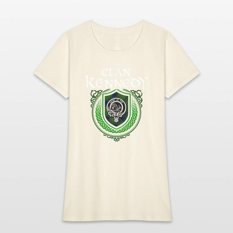Clan Kennedy Scottish Crest Badge and Tartan