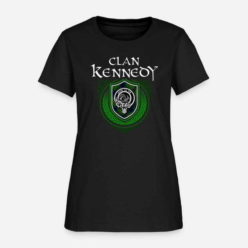 Clan Kennedy Scottish Crest Badge and Tartan