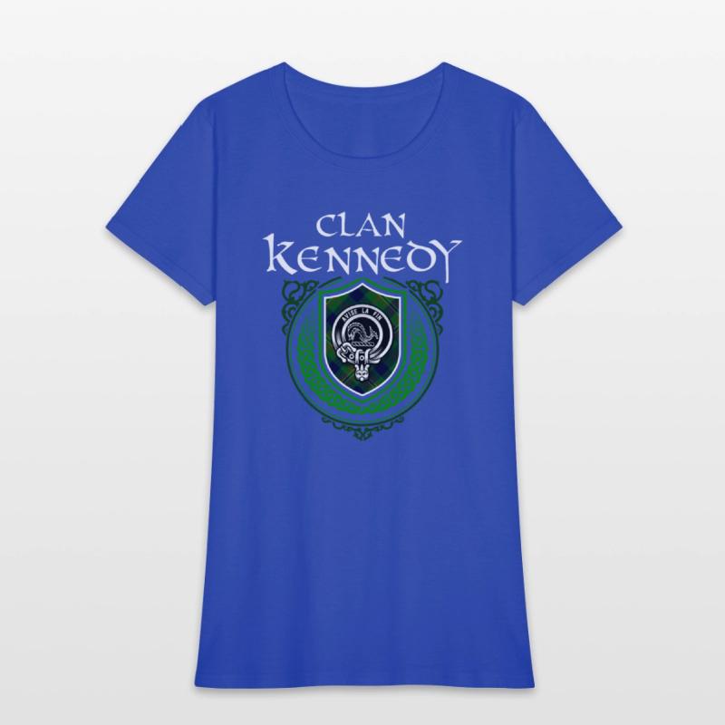 Clan Kennedy Scottish Crest Badge and Tartan