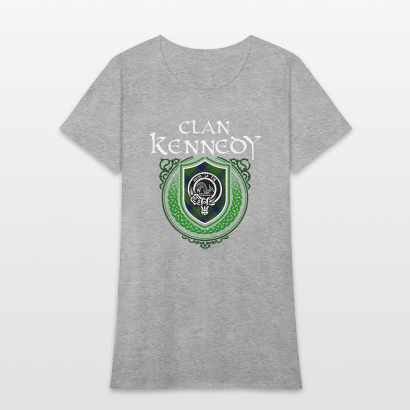 Clan Kennedy Scottish Crest Badge and Tartan