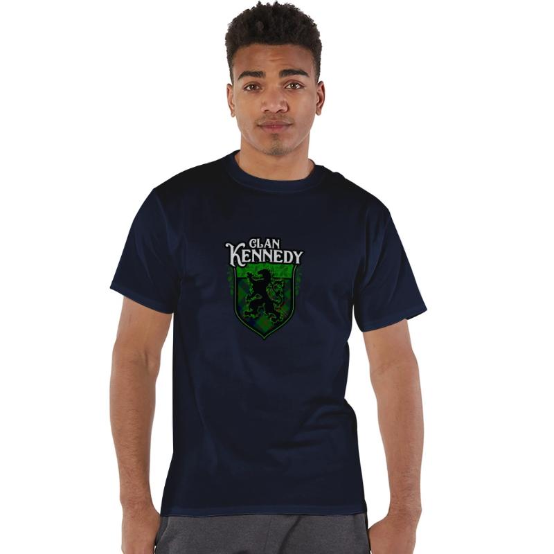 Clan Kennedy Scottish Tartan Rampant Lion Celtic