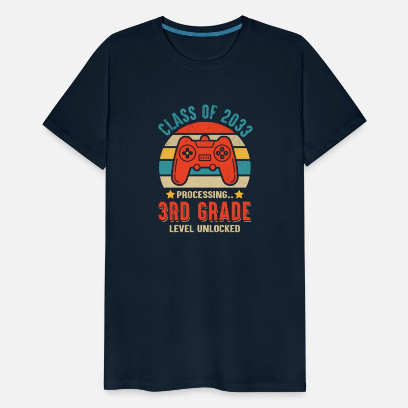 Class Of 2033 3Rd Grade Unlocked Gaming Graduate