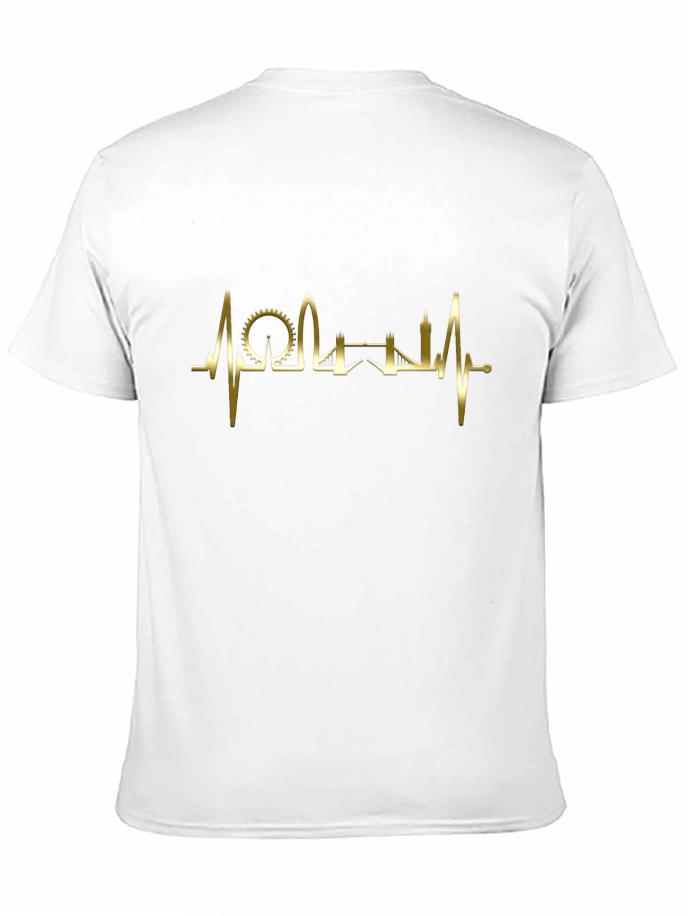 London Skyline Heartbeat Graphic Tee