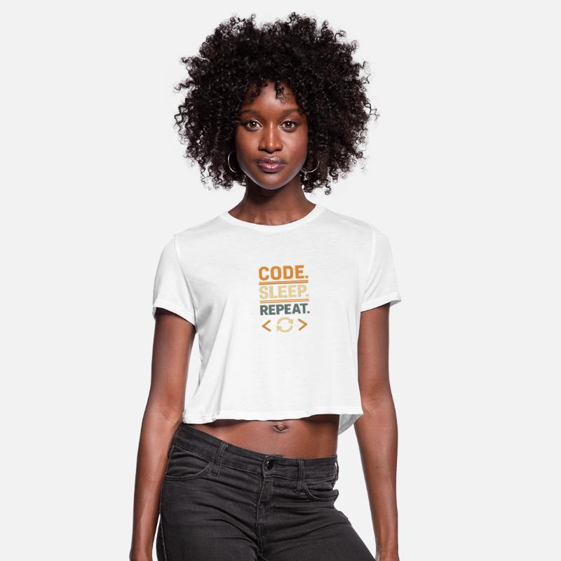 Code Sleep Repeat Typography Design