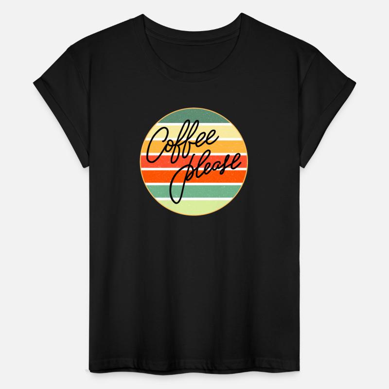 Coffee Please Retro Sunset
