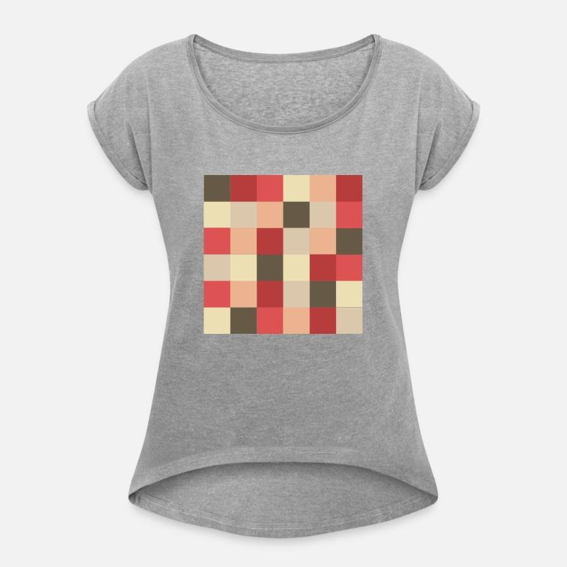 Colorful checker pattern