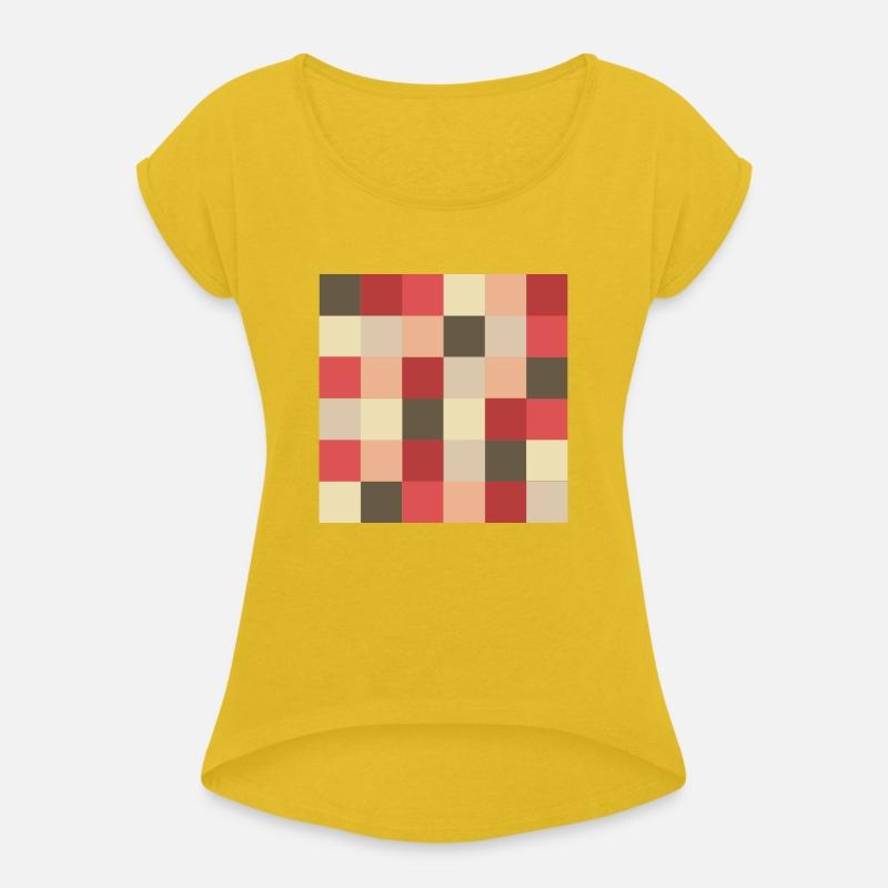 Colorful checker pattern