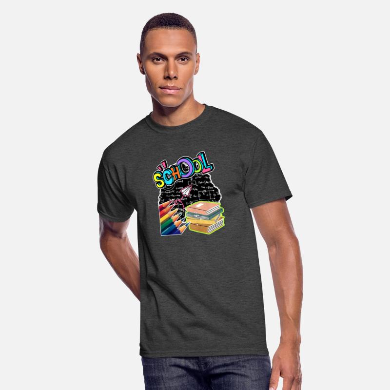 Colorful School Days Illustration