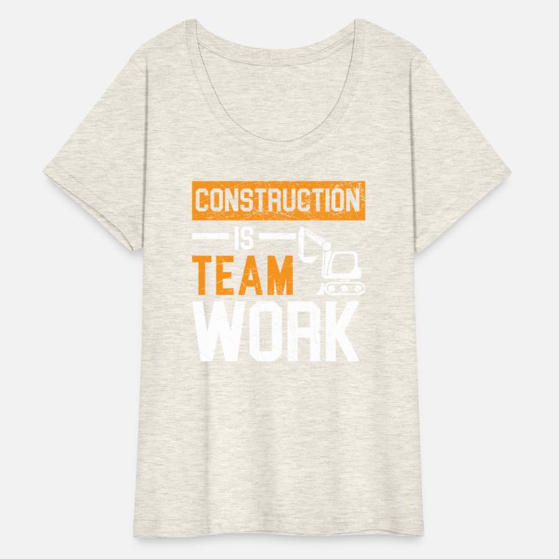Construction Is Team Work Job Construction Worker