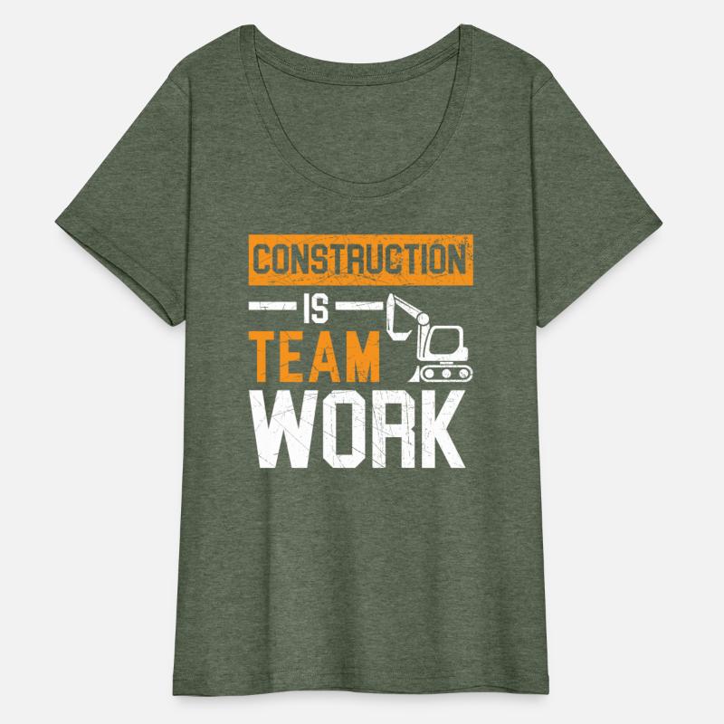 Construction Is Team Work Job Construction Worker