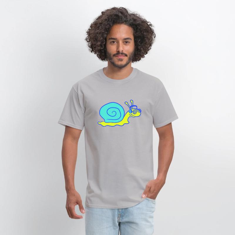 Cool Cute DJ Snail Funny Music Party Club Animal