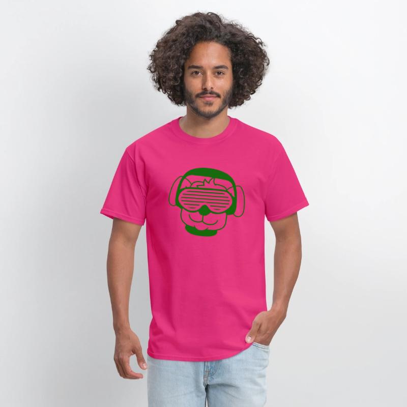 Cool DJ Cute Comic Dog Animal Pet Sunglasses Music